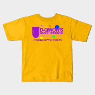 D-Qwon's Dance Grooves Kids T-Shirt